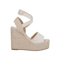 Sandalia Miracol By Mama Lola Dabie Textil Beige Mujer