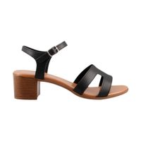 Sandalia Miracol By Mama Lola 41101 Sintético Negro Dama