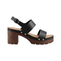 Sandalia Flexmas 301 Sintético Negro Dama