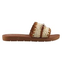 Sandalia Miracol By Mama Lola 5348 Sintético Beige Dama