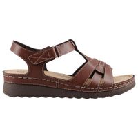 Sandalia Nomadas 9447 Confort Sintética Tan Dama