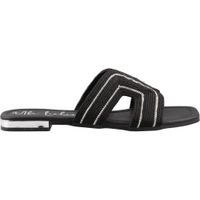 Sandalia Casual UH LULU by EH! 3041 Textil Negro Dama