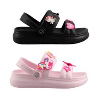 SANDALIA NIÑA SCRAPA E8049 NEGRO