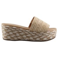 SANDALIA MUJER REAL JUNGLE 12315 BEIGE
