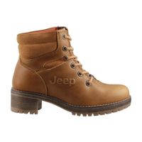 Jeep Bota Casual 19051 De Piel Miel Mujer