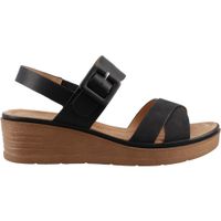 Sandalia Casual Vosse Vs573 Sintético Negro Mujer